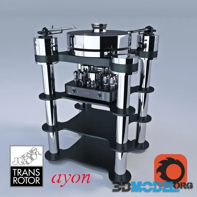 TRANSROTOR RONDINO NERO FMD; AYON AUDIO TRITON