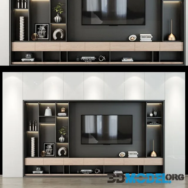 TV shelf 0242