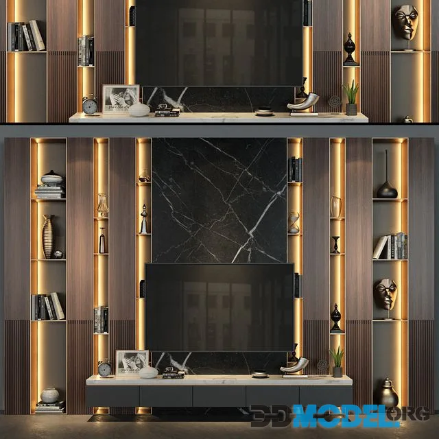 TV Wall set 75