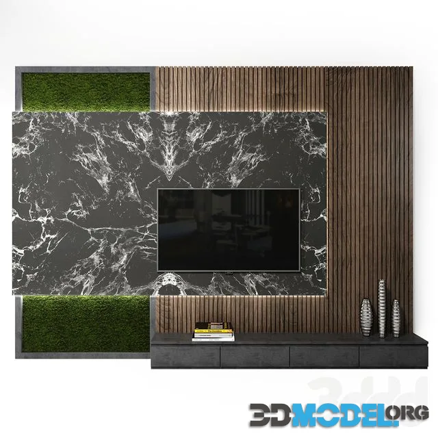 Tv wall set_ 04