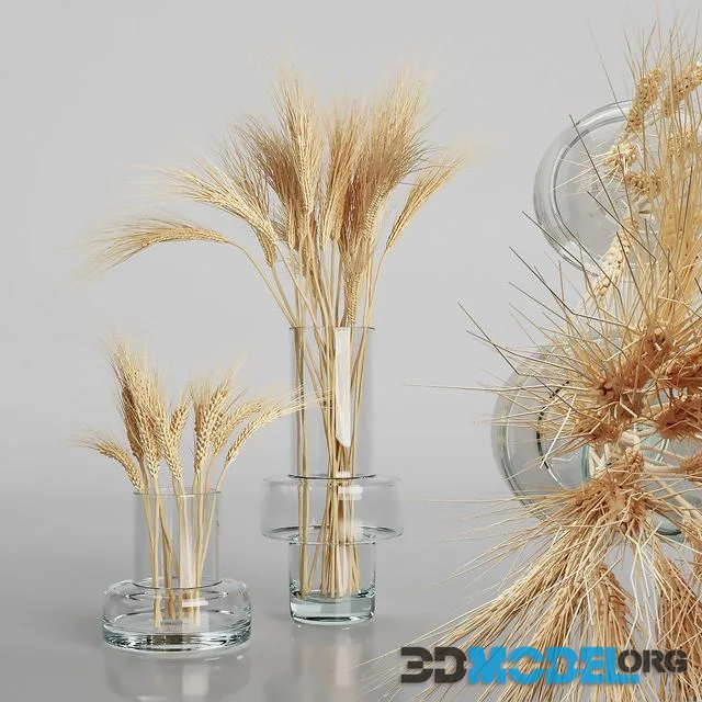 Wheat bouquets