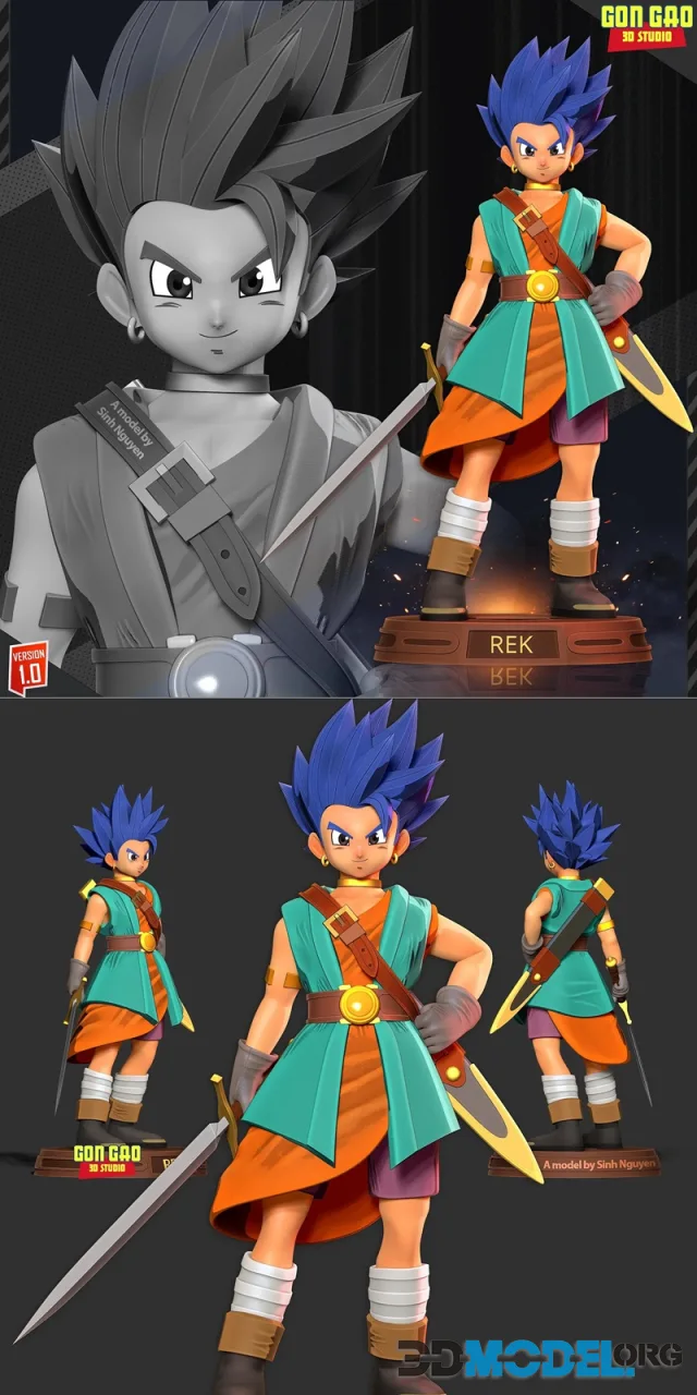 Rek Dragon Quest – Printable