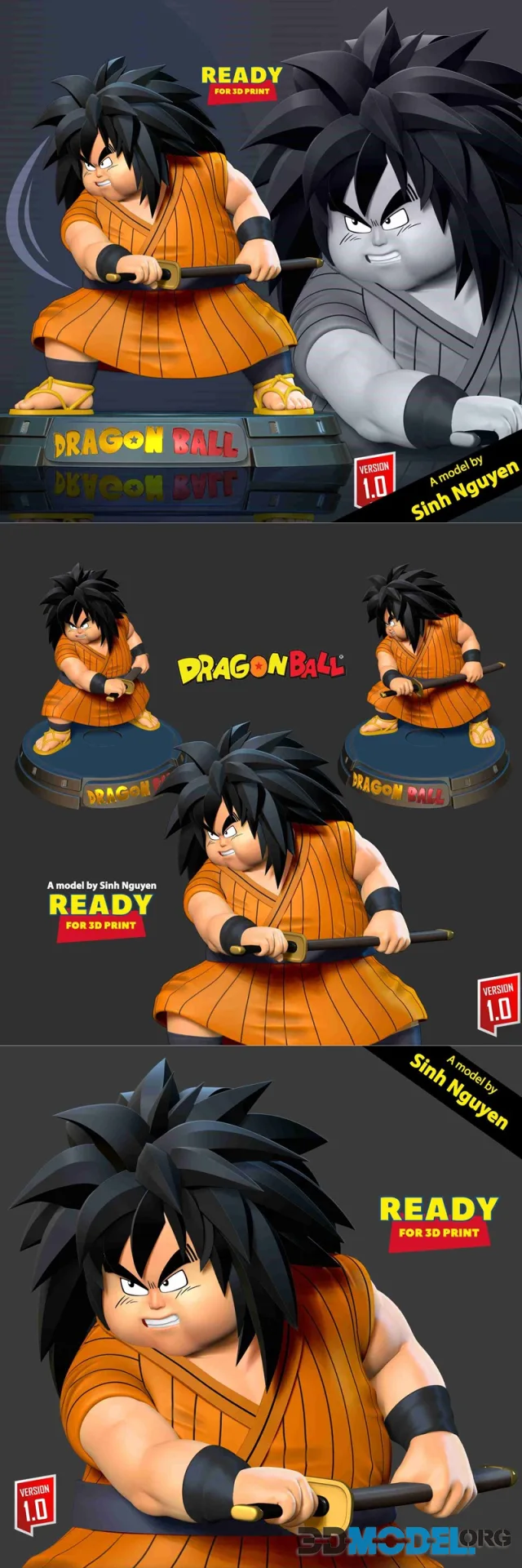Yajirobe Dragon Ball Fanart – Printable