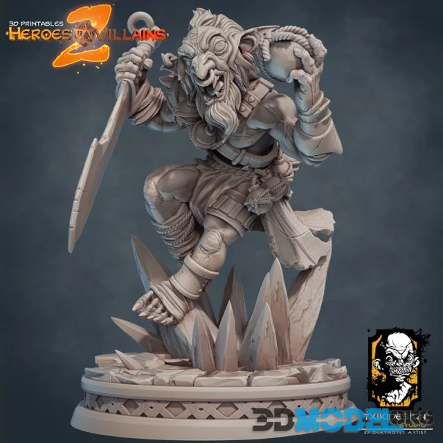 Thix the Twin Goblin – Printable