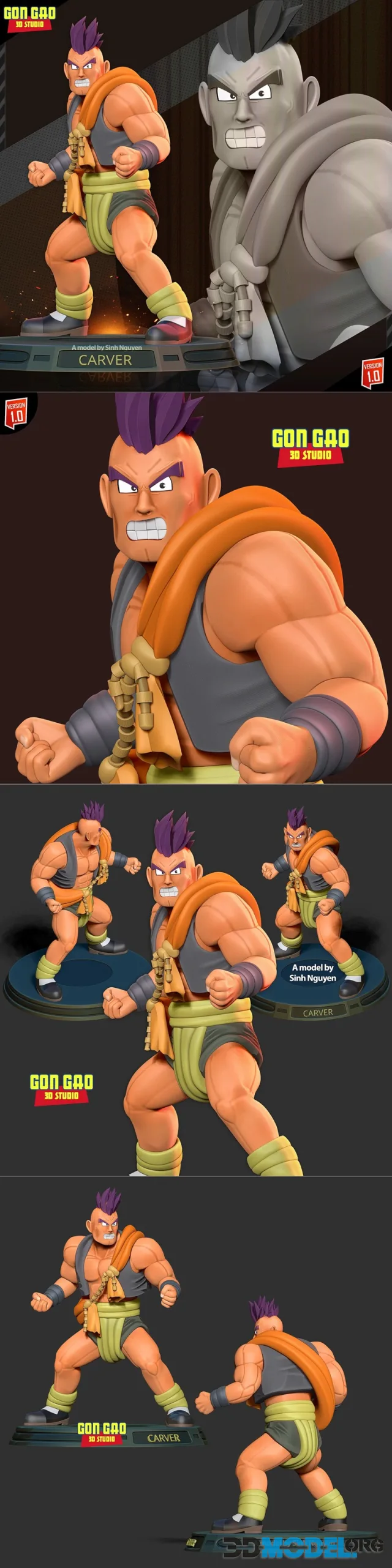 Carver Dragon Quest – Printable