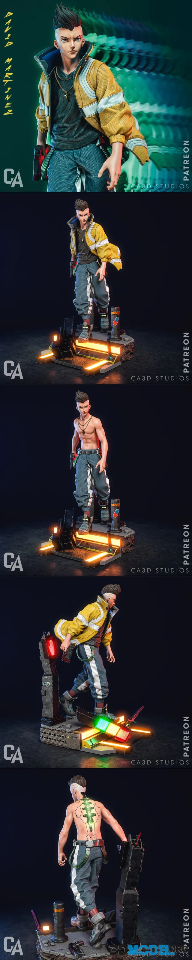 Ca 3d Studios - David Martinez – Printable
