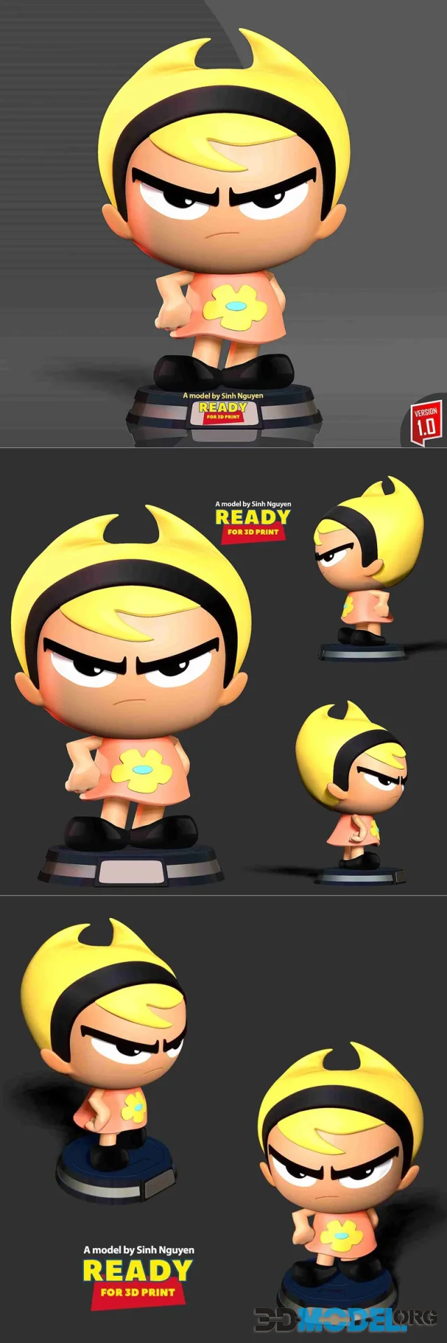 Mandy Cartoon Network Fanart – Printable