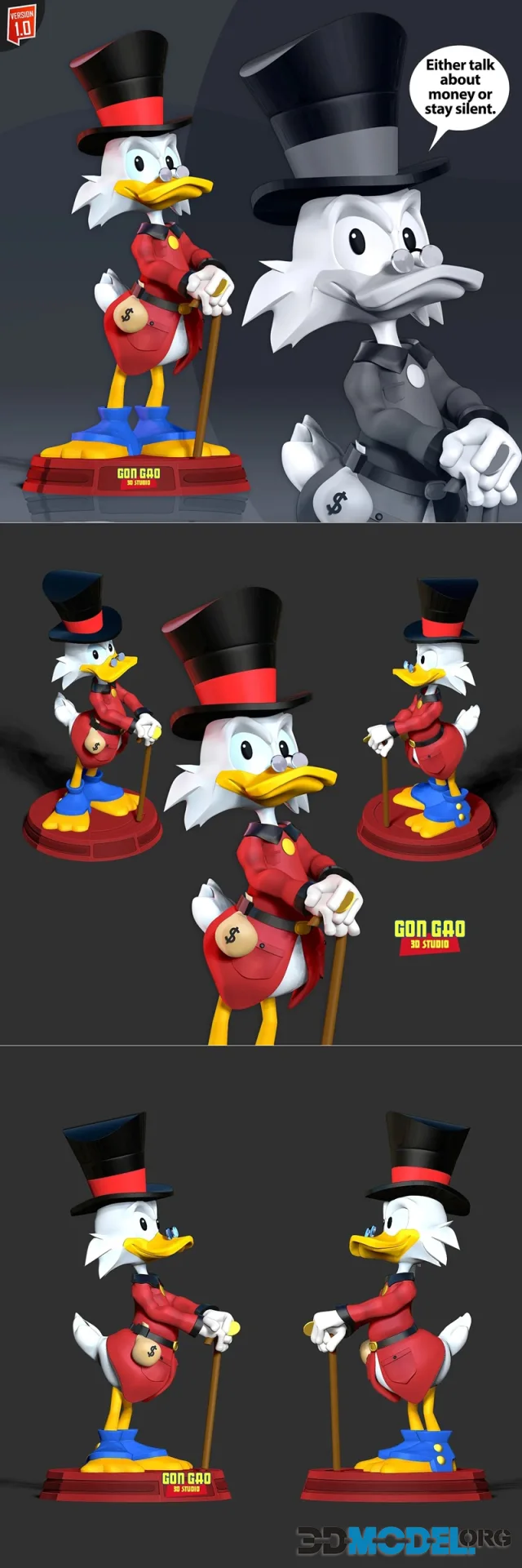 Scrooge Mcduck – Printable