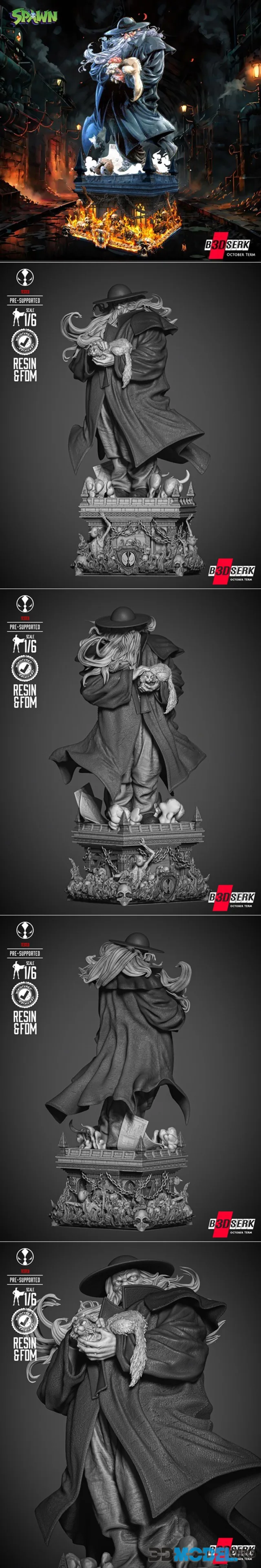 B3DSERK - Cogliostro Sculpture – Printable