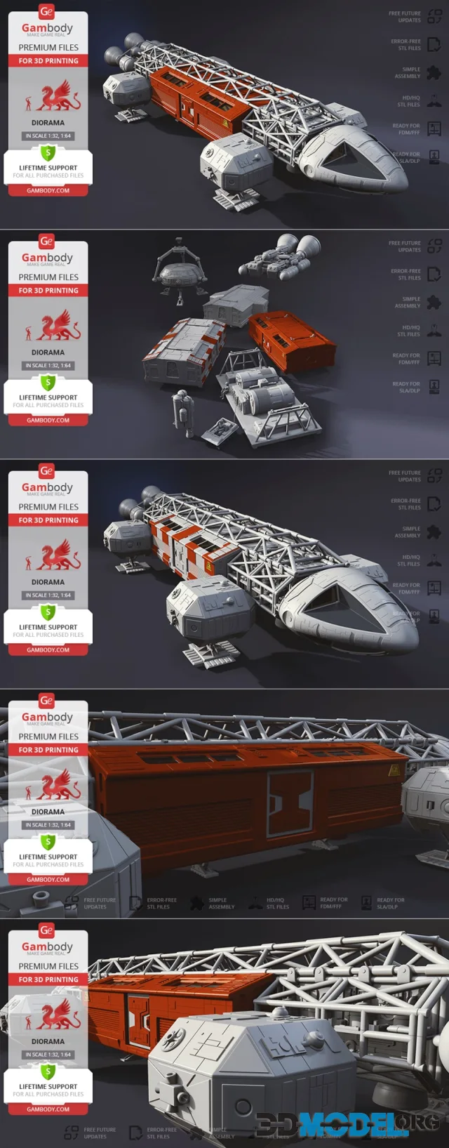 Gambody - Eagle Transporter – Printable