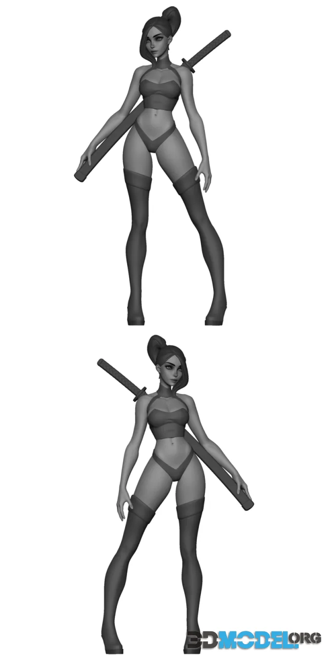 Katana Sister – Printable