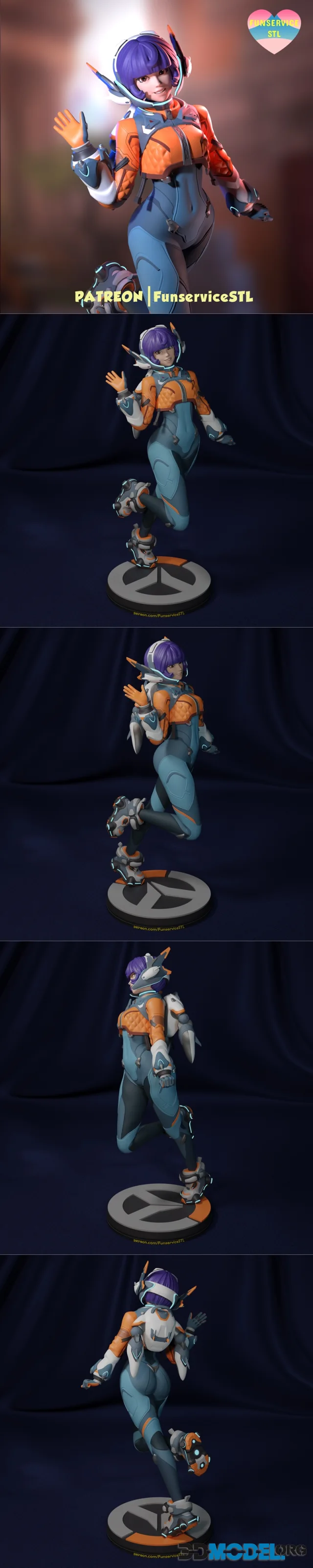 Juno from Overwatch – Printable