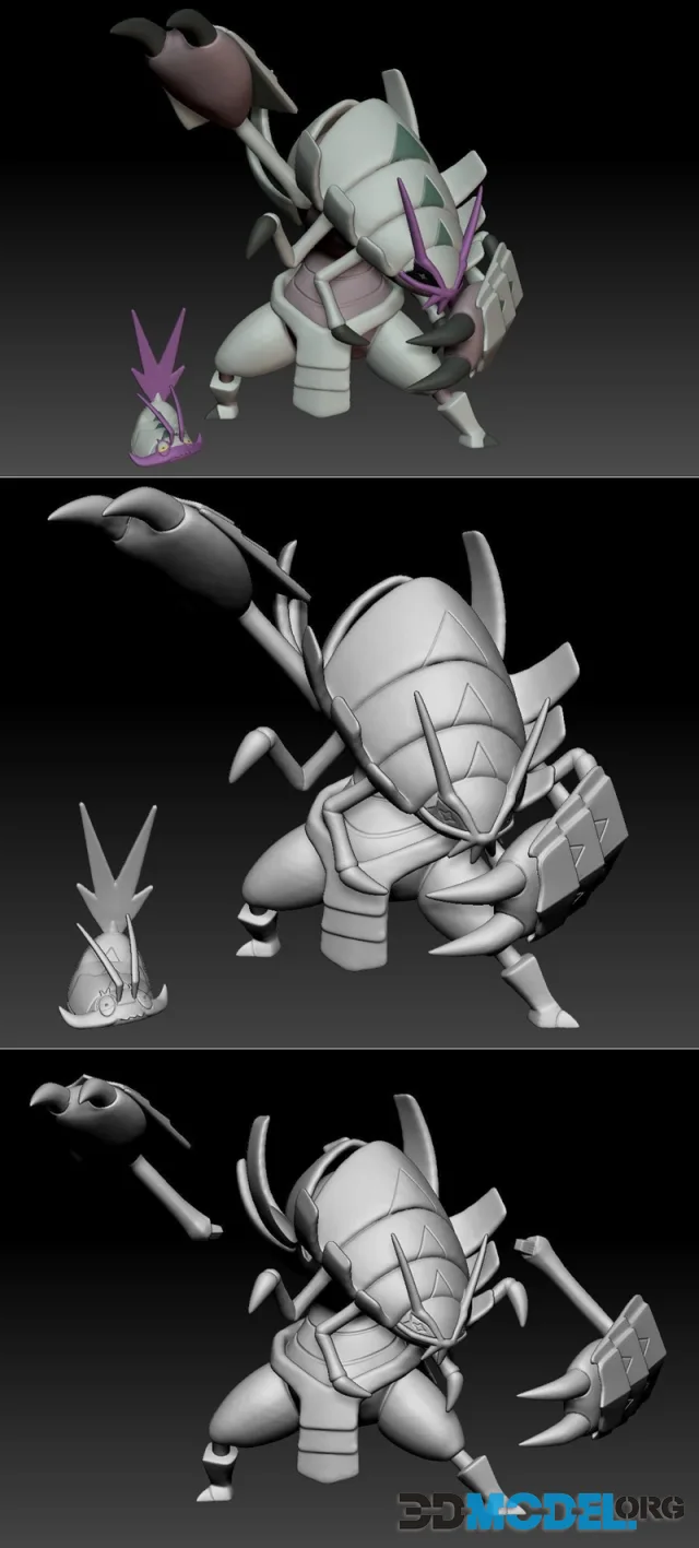 Pokemon Wimpod Golisopod – Printable