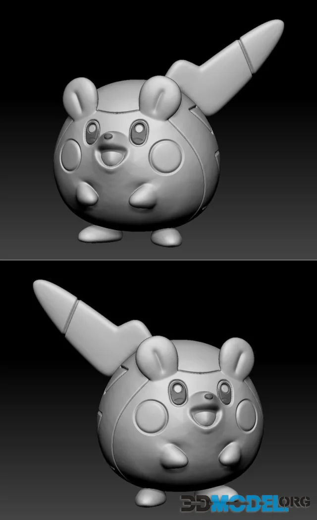Pokemon Togedemaru – Printable