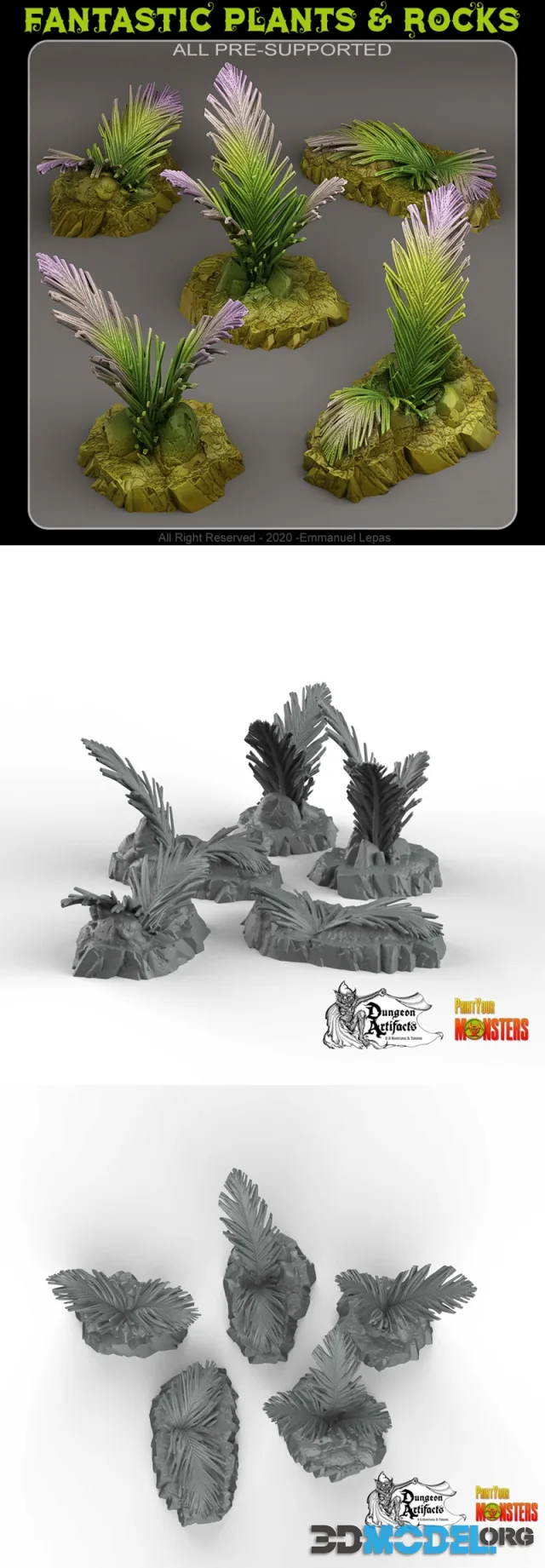 Venusian Ferns – Printable