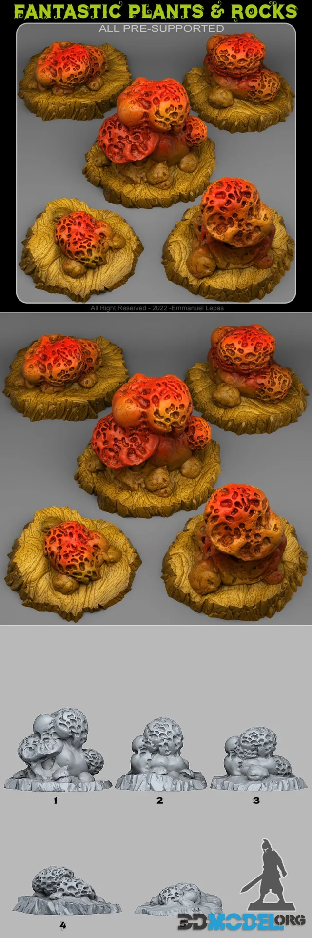 Wormhole Mushrooms – Printable