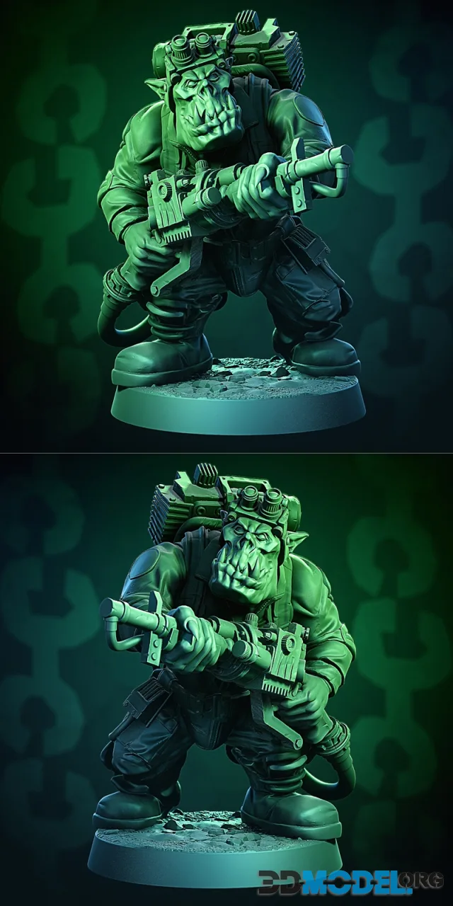 MrModulork - Busta Orc – Printable