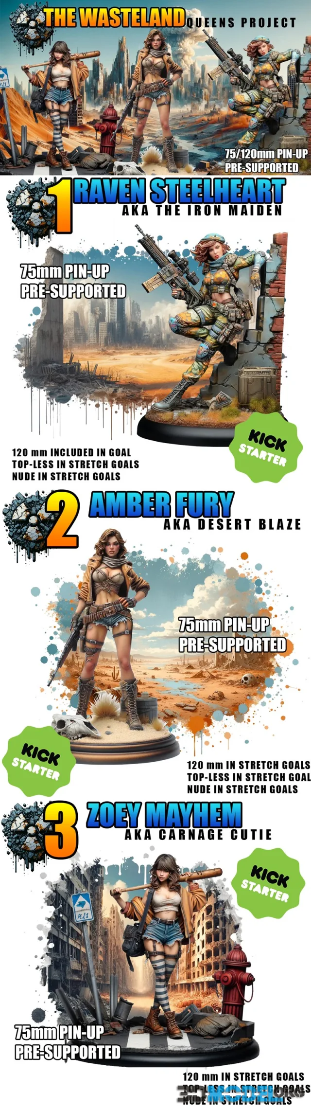 The Wasteland - Queens Project – Printable