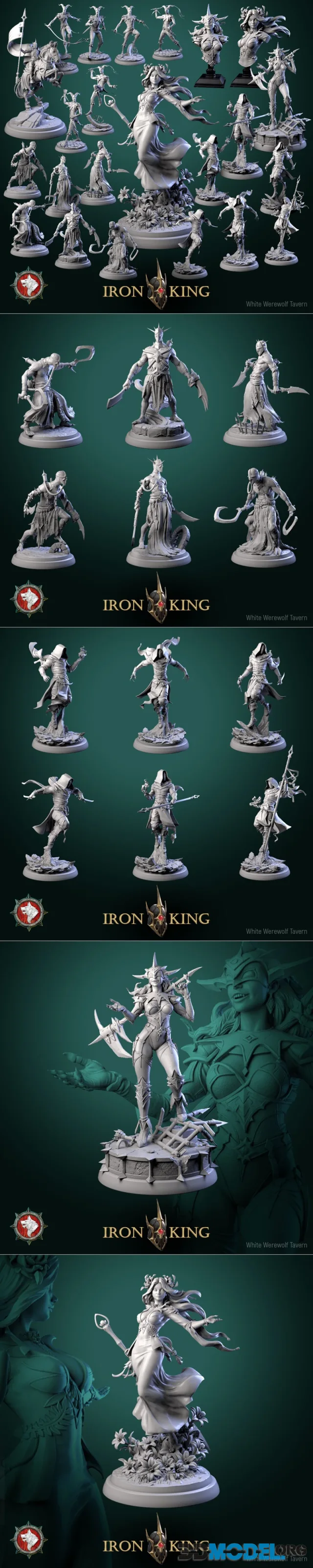 White Werewolf Tavern - Iron King August 2024 – Printable