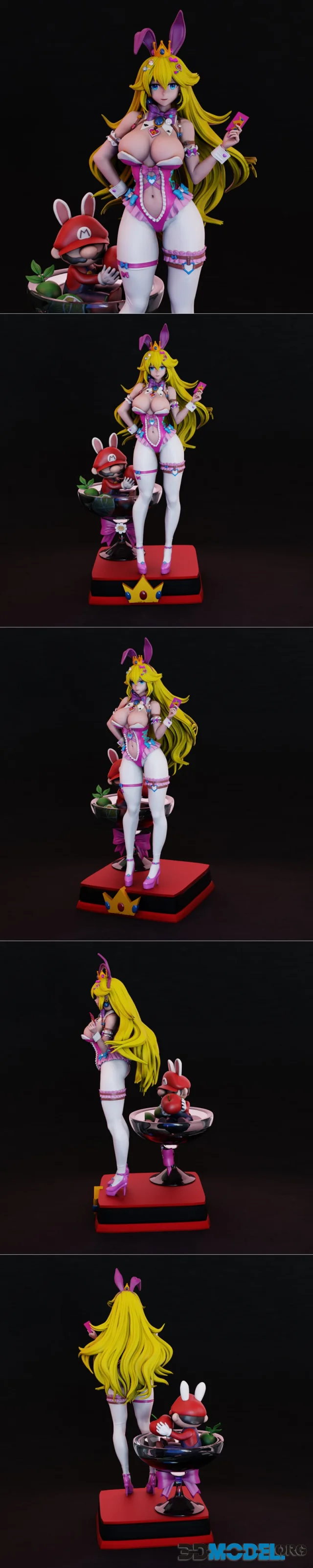 Princess Peach Anime – Printable