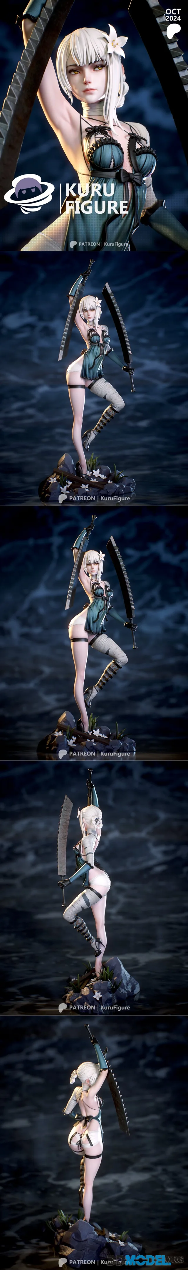 Kuru Figure - Kaine – Printable