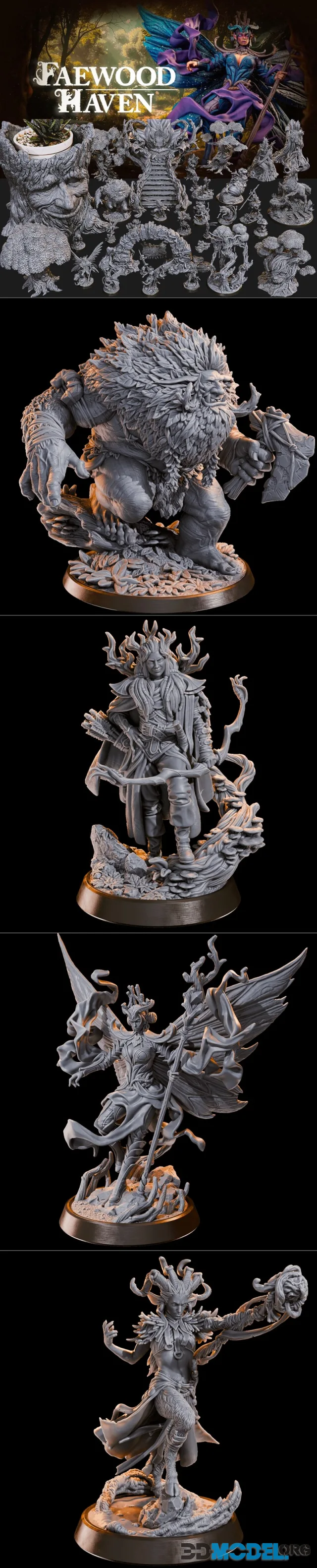Loot Studios - Faewood Haven June 2024 – Printable