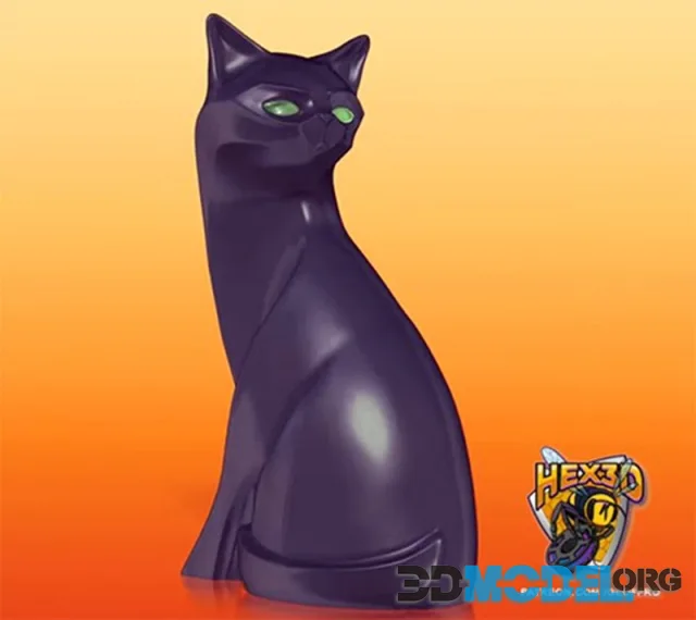 Hex3D - Black Cat2024 – Printable