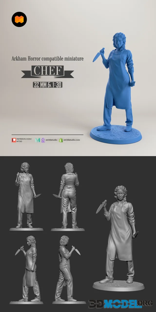 Chef - Arkham Horror compatible – Printable