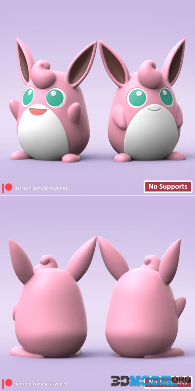 Wigglytuff – Printable