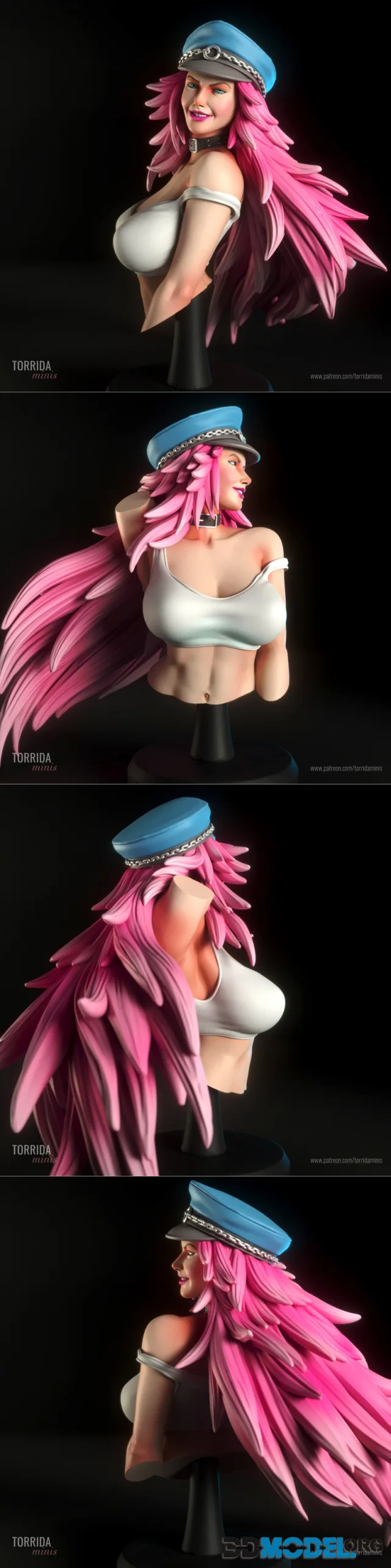 Torrida Minis - Poison Bust – Printable