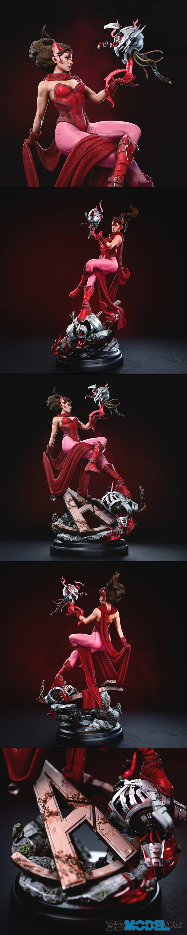 Ca 3d Studios - Scarlet Witch – Printable