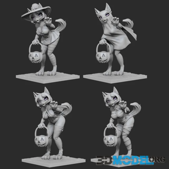 Wolf Halloween Pack – Printable