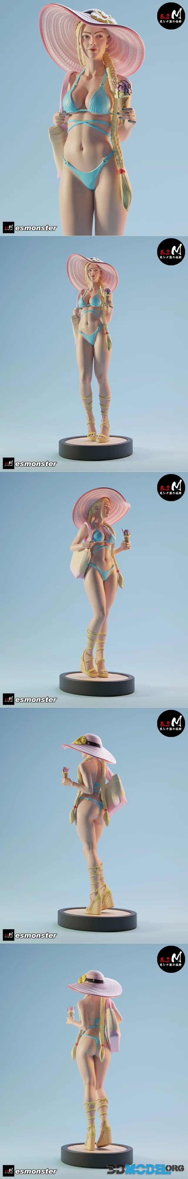 E.S Monster - Cammy P5 – Printable