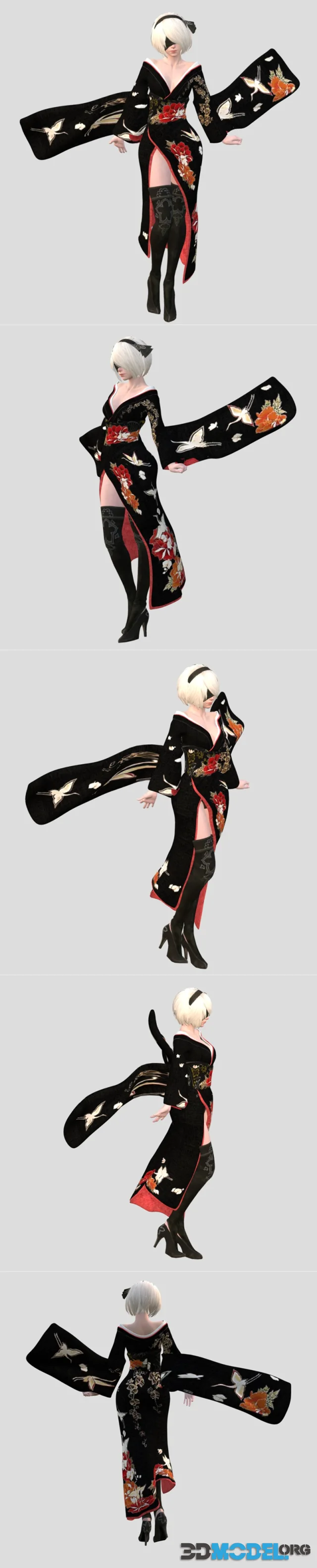2b in kimono – Printable