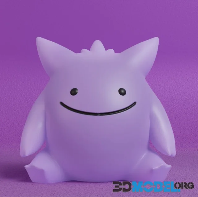 Pokemon - Ditto Gengar – Printable