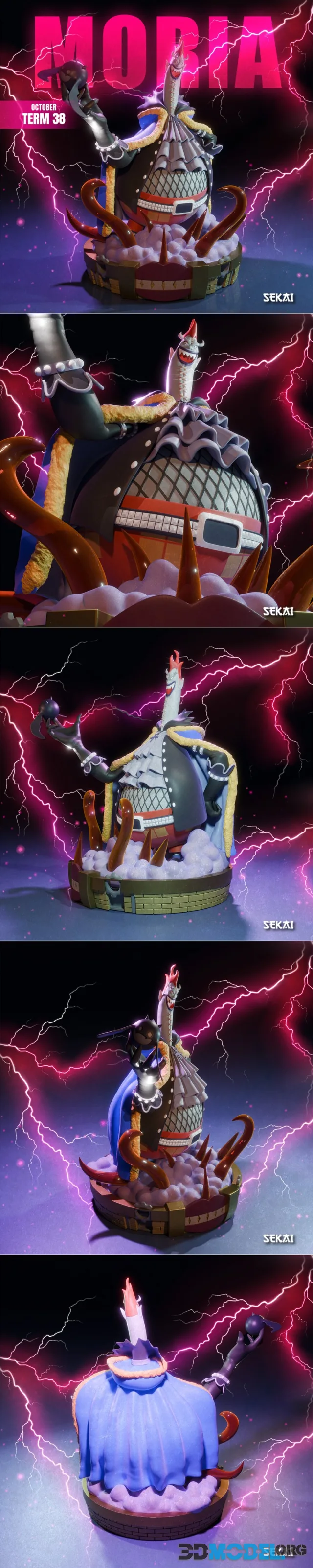 Sekai – Moria Sculpture and Bust – Printable