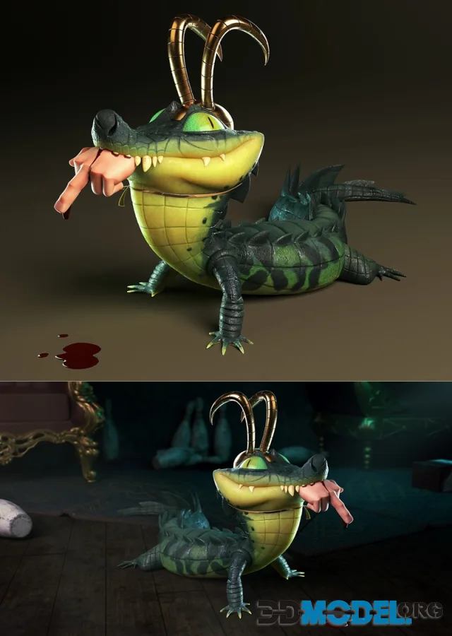 Alligator Loki – Printable