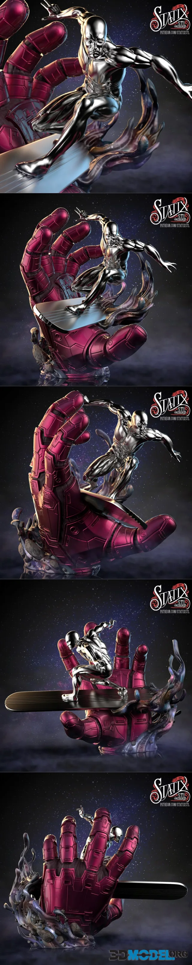 Statix - Silver Surfer – Printable