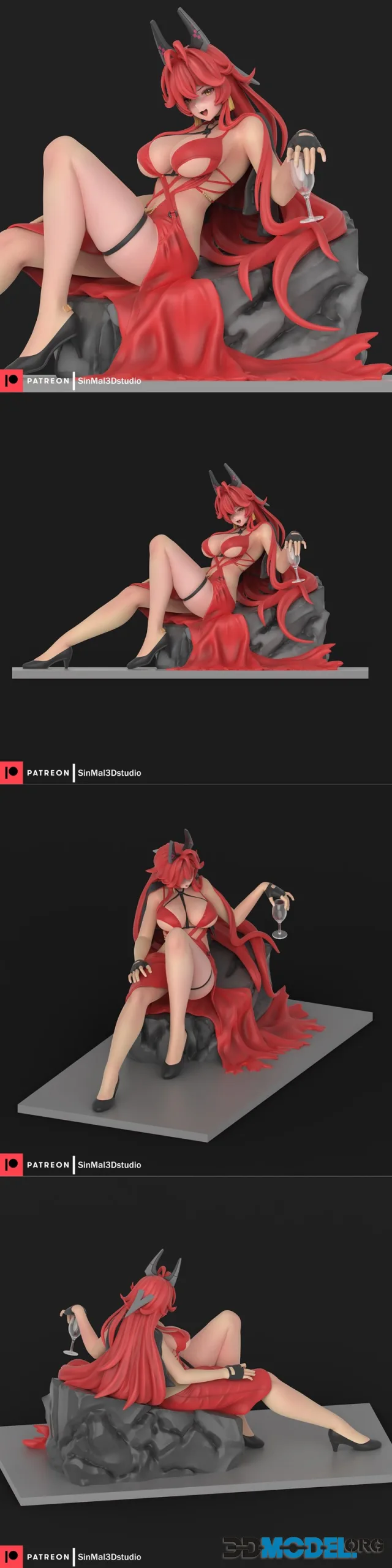 Sin3Dstudio- Red Hood – Printable