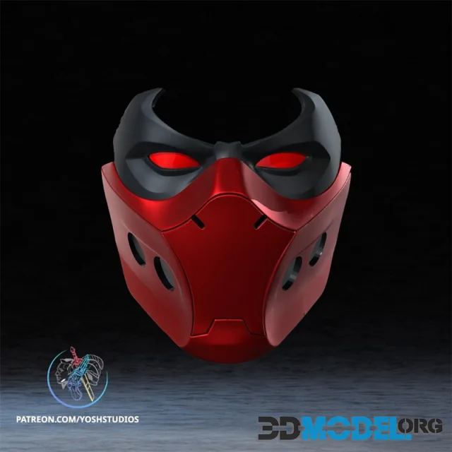 Red Hood Outlaw Mask – Printable