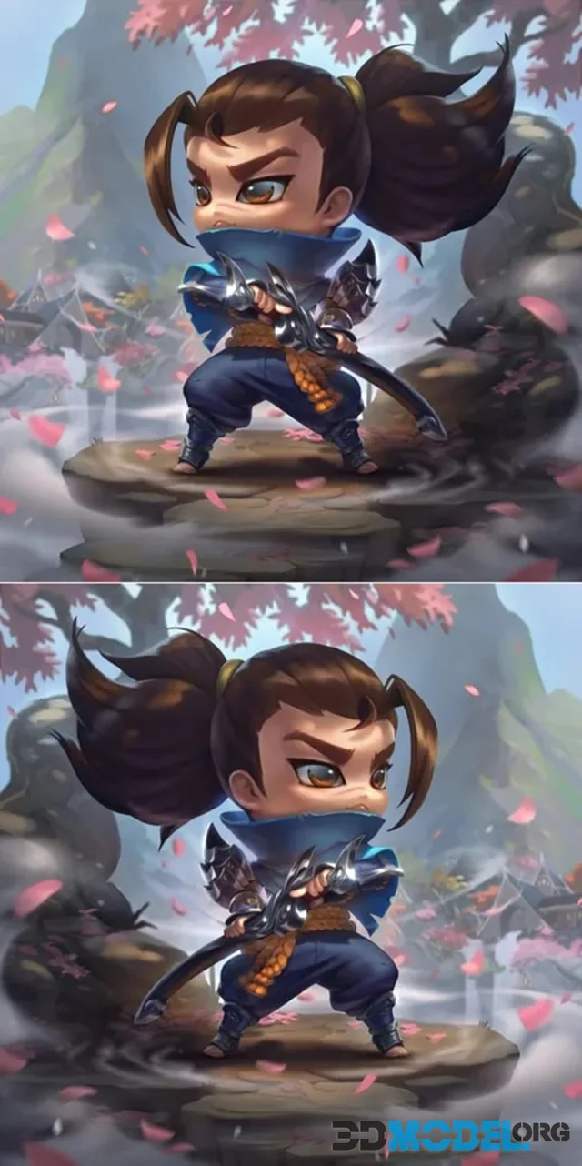 Yasuo Chibi – Printable