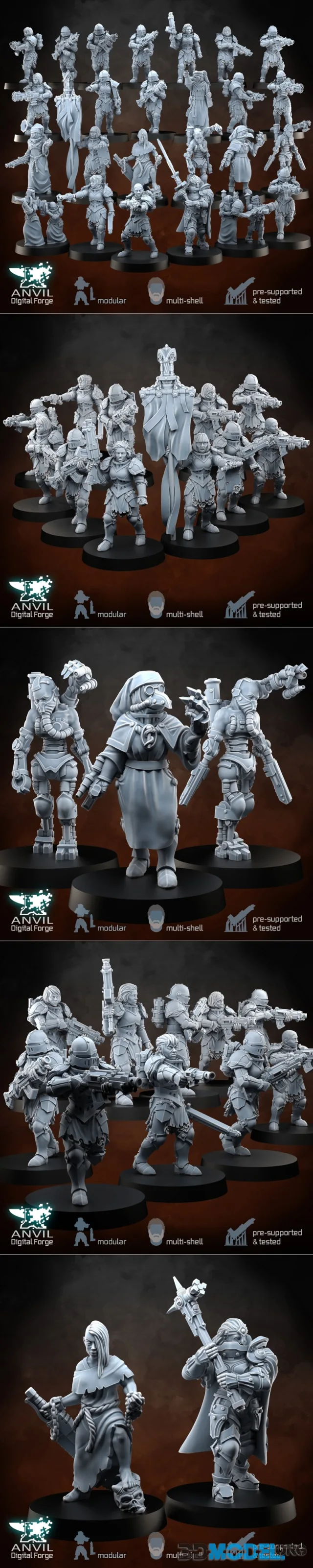 Daughters of the Burning Rose Battleline Infantry – Printable
