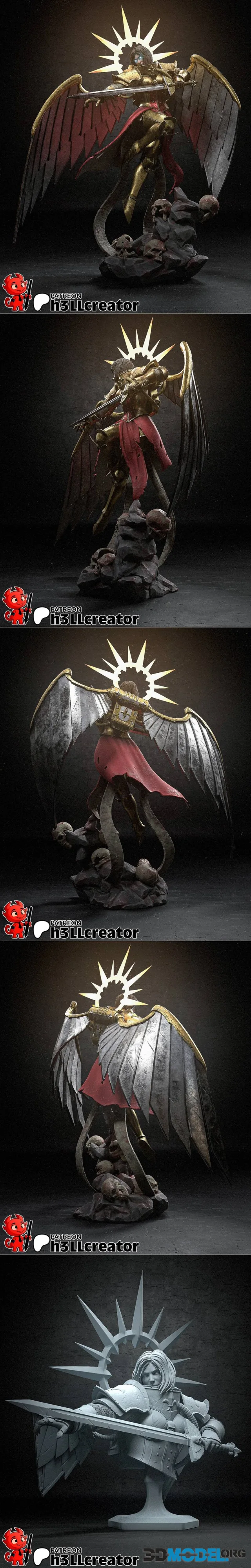 h3LL creator - Saint Celestine – Printable