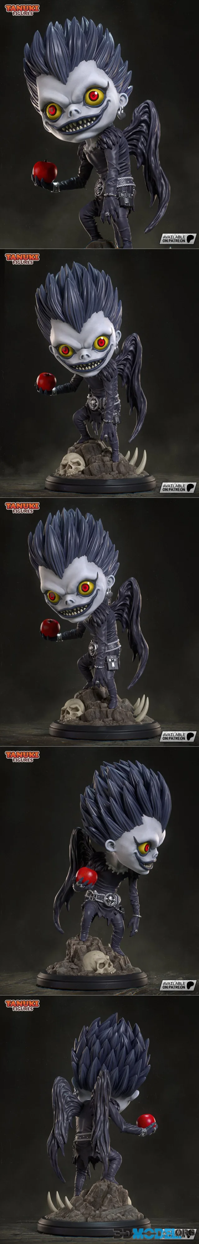 Tanuki Figures - Ryuk Chibi – Printable