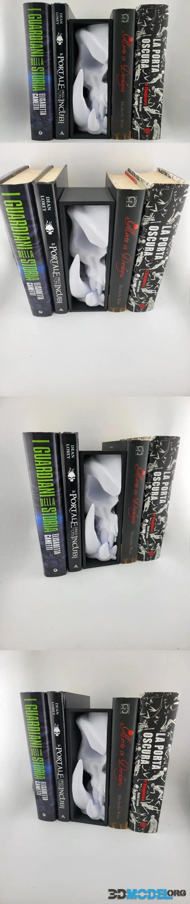 Orc Skull 2 Book Nook – Printable