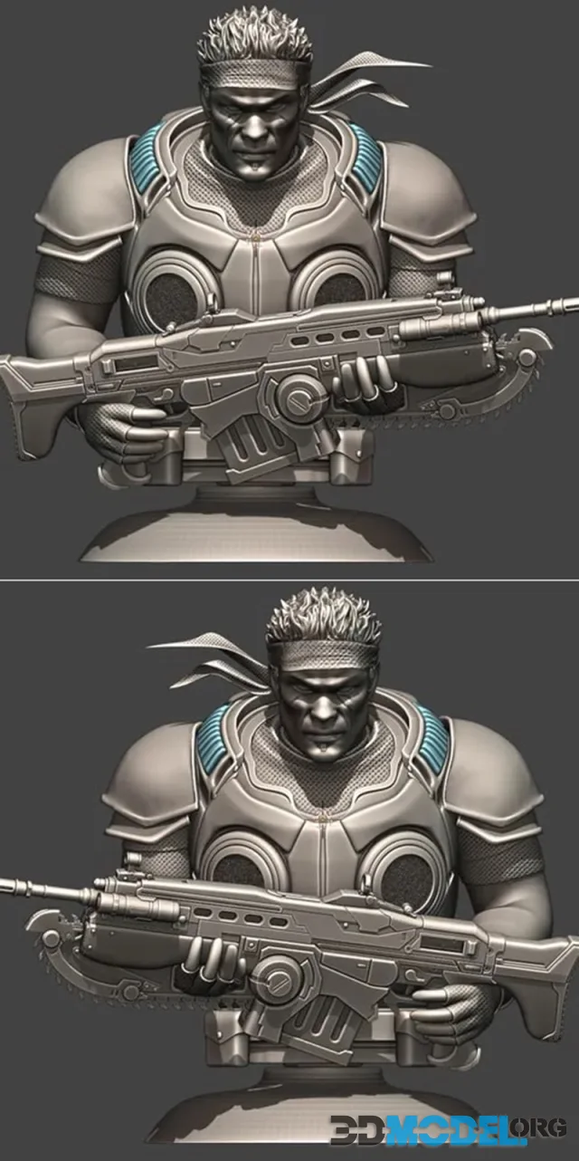 Marcus Fenix Gow – Printable