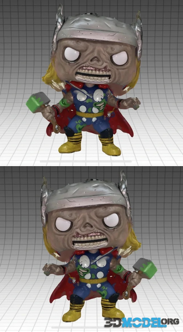 Funko POP Thor Zombie – Printable
