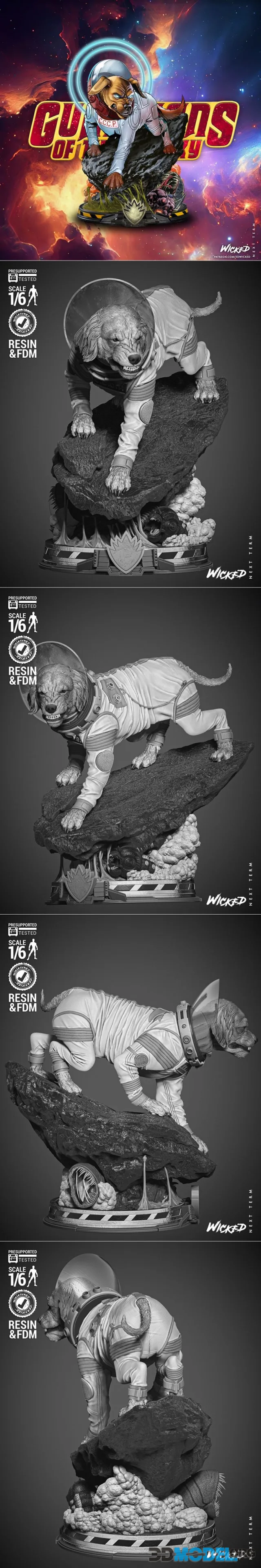WICKED - Cosmo Sculpture – Printable