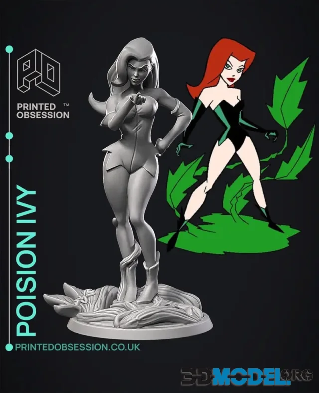 Poison Ivy - DC Comics - Fan Art – Printable