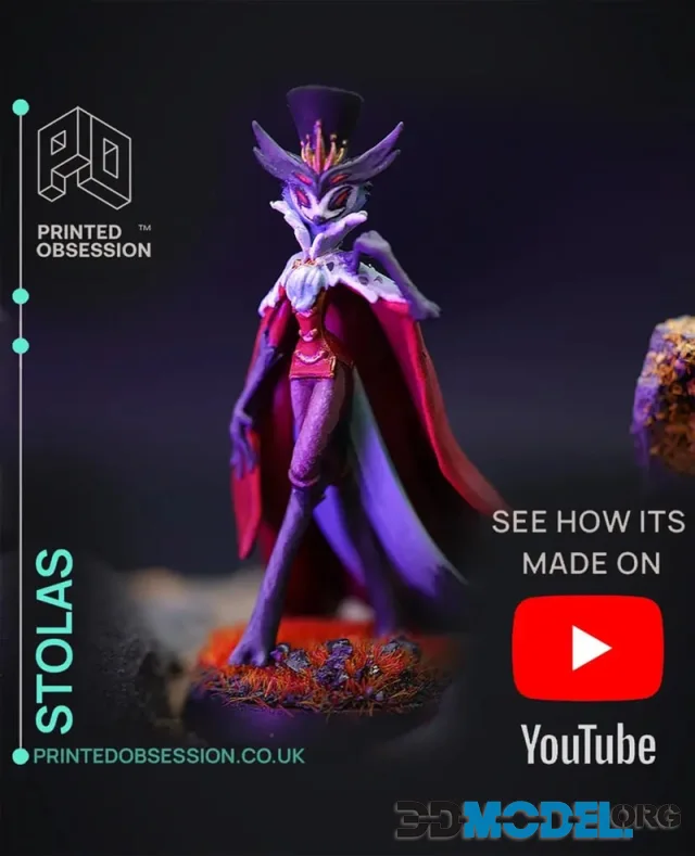 Stolas - Helluva Boss – Printable